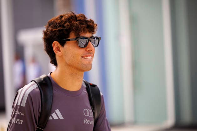 4th October 2026; Sepang IC, Kuala Lumpur, Malaysia; Formula 1, Bahrain Grand Prix, Race Day; Gabriel Bortoleto (5) of Brazil and Audi Revolut F1 Team StephenxBlackberry