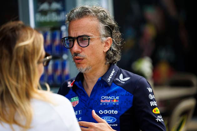 4th October 2026; Sepang IC, Kuala Lumpur, Malaysia; Formula 1, Bahrain Grand Prix, Race Day; Laurent Mekies, Team Principal, Oracle Red Bull Racing StephenxBlackberry