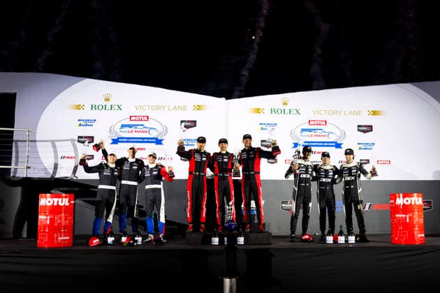 AUTO - IMSA - PETIT LE MANS 2026 24 FRIJNS Robin (nld), VANTHOOR Dries (bel), VAN DER LINDE Sheldon (zaf), VANTHOOR Dries (bel), BMW M Team WRT, BMW M Hybrid V8, 06 CAMPBELL Matt (aus), ESTRE KÃˆvin (fra), VANTHOOR Laurens (bel), Porsche Penske Motorsport, Porsche 963, 40 DELETRAZ Louis (che), HERTA Colton (usa), TAYLOR Jordan (usa), Cadillac Wayne Taylor Racing, Cadillac V-Series.R, portrait during the 2026 Motul Petit Le Mans, 11th round of the 2026 IMSA WeatherTech SportsCar Championship, from October 1 to 3, 2026 on the Michelin Raceway Road Atlanta in Braselton, Georgia, United States of America - BraseltonUnited States  Copyright: xFabrizioxBoldonix