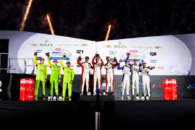 AUTO - IMSA - PETIT LE MANS 2026 43 CLARKE Jeremy (usa), DILLMANN Tom (fra), GARG Bijoy (usa), Inter Europol Competition, Oreca 07-Gibson, 04 JAKOBSEN Malthe (dnk), KURTZ George (usa), QUINN Alex (gbr), SOWERY Toby (gbr), CrowdStrike Racing by APR, Oreca 07-Gibson, 18 ABEL Jacob (usa), HABSBURG Ferdinand (aut), RAO Naveen (usa), Era Motorsport, Oreca 07-Gibson, portrait during the 2026 Motul Petit Le Mans, 11th round of the 2026 IMSA WeatherTech SportsCar Championship, from October 1 to 3, 2026 on the Michelin Raceway Road Atlanta in Braselton, Georgia, United States of America - BraseltonUnited States  Copyright: xFabrizioxBoldonix