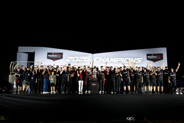 AUTO - IMSA - PETIT LE MANS 2026 31 AITKEN Jack (gbr), BAMBER Earl (nzl), VESTI Frederik (dnk), Cadillac Whelen, Cadillac V-Series.R, portrait during the 2026 Motul Petit Le Mans, 11th round of the 2026 IMSA WeatherTech SportsCar Championship, from October 1 to 3, 2026 on the Michelin Raceway Road Atlanta in Braselton, Georgia, United States of America - BraseltonUnited States  Copyright: xFabrizioxBoldonix