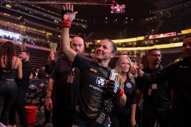 October 3, 2026, Salt Lake City, Utah, USA: NATALIA SILVA defeated WANG CONG by unanimous decision (48-47, 48-47, 49-46) during UFC 332 at the Delta Arena in Salt Lake City. Salt Lake City USA - ZUMAo117 20261003_zsp_o117_208 Copyright: xMikaelxOnax