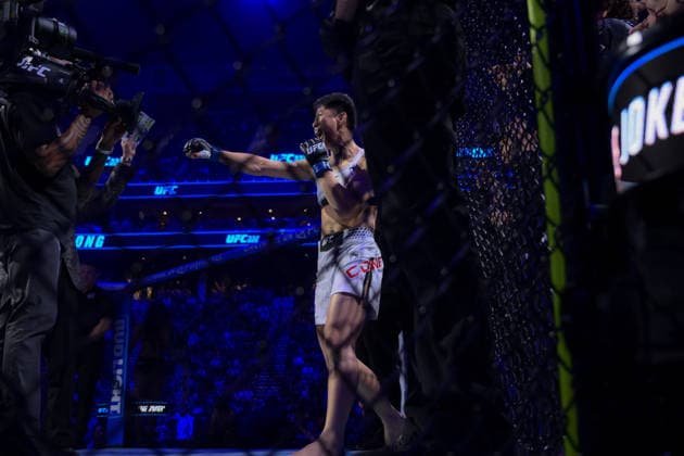 October 3, 2026, Salt Lake City, Utah, USA: NATALIA SILVA defeated WANG CONG by unanimous decision (48-47, 48-47, 49-46) during UFC 332 at the Delta Arena in Salt Lake City. Salt Lake City USA - ZUMAo117 20261003_zsp_o117_204 Copyright: xMikaelxOnax