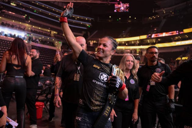 October 3, 2026, Salt Lake City, Utah, USA: NATALIA SILVA defeated WANG CONG by unanimous decision (48-47, 48-47, 49-46) during UFC 332 at the Delta Arena in Salt Lake City. Salt Lake City USA - ZUMAo117 20261003_zsp_o117_205 Copyright: xMikaelxOnax