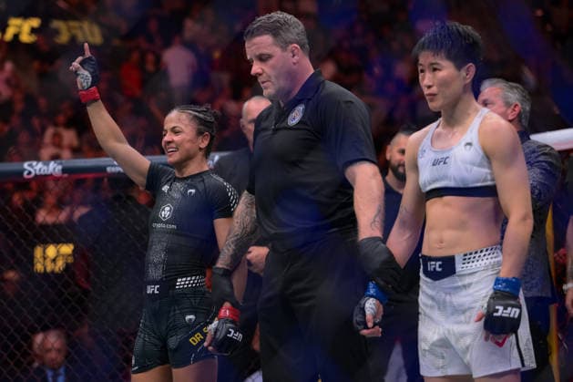 October 3, 2026, Salt Lake City, Utah, USA: NATALIA SILVA defeated WANG CONG by unanimous decision (48-47, 48-47, 49-46) during UFC 332 at the Delta Arena in Salt Lake City. Salt Lake City USA - ZUMAo117 20261003_zsp_o117_202 Copyright: xMikaelxOnax