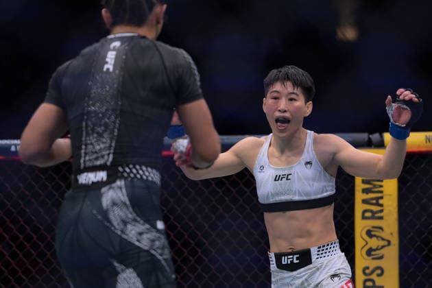 October 3, 2026, Salt Lake City, Utah, USA: NATALIA SILVA defeated WANG CONG by unanimous decision (48-47, 48-47, 49-46) during UFC 332 at the Delta Arena in Salt Lake City. Salt Lake City USA - ZUMAo117 20261003_zsp_o117_185 Copyright: xMikaelxOnax