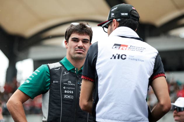 F1 - BAHRAIN GRAND PRIX IN MALAYSIA 2026 STROLL Lance (can), Aston Martin F1 Team Honda AMR26, portrait OCON Esteban (fra), TGR Haas F1 Team VF-26, portrait during the 2026 Formula 1 Bahrain Grand Prix in Malaysia, 16th round of the 2026 Formula One World Championship, WM, Weltmeisterschaft from October 2 to 4, 2026 on the Sepang International Circuit, in Sepang, Malaysia - SepangMalaysia  Copyright: xEricxAlonsox