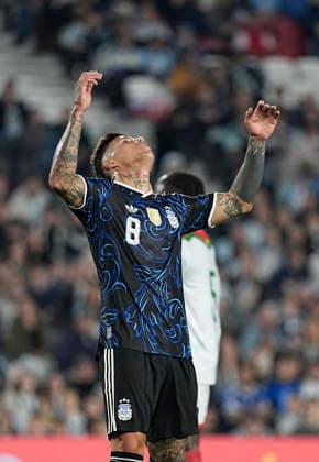 Enzo Fernández, Argentina vs. Burkina Faso, Friendly Match, October 3, 2026, Monumental Stadium, Buenos Aires. Photo by Javier García Martino, CABJ Press