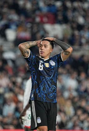 Enzo Fernández, Argentina vs. Burkina Faso, Friendly Match, October 3, 2026, Monumental Stadium, Buenos Aires. Photo by Javier García Martino, CABJ Press