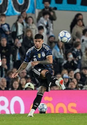 Enzo Fernández, Argentina vs. Burkina Faso, Friendly Match, October 3, 2026, Monumental Stadium, Buenos Aires. Photo by Javier García Martino, CABJ Press