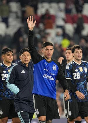 Enzo Fernández, Argentina vs. Burkina Faso, Friendly Match, October 3, 2026, Monumental Stadium, Buenos Aires. Photo by Javier García Martino, CABJ Press