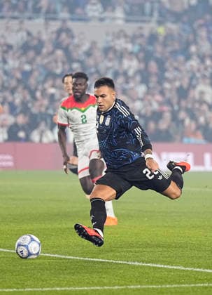 Lautaro Martínez, Argentina vs. Burkina Faso, Friendly Match, October 3, 2026, Monumental Stadium, Buenos Aires. Photo by Javier García Martino, CABJ Press
