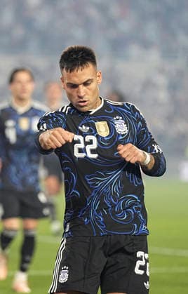 Lautaro Martínez, Argentina vs. Burkina Faso, Friendly Match, October 3, 2026, Monumental Stadium, Buenos Aires. Photo by Javier García Martino, CABJ Press