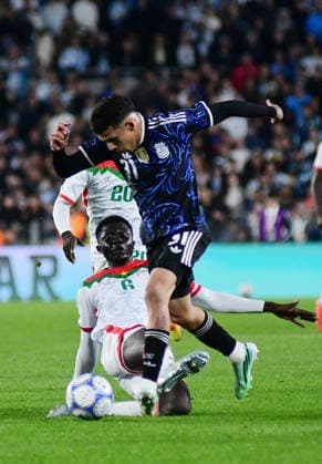 Leonel Flores Argentina vs. Burkina Faso Friendly Match October 3, 2026 Monumental Stadium, Buenos Aires Photo by Fabian Ramella, CABJ Press