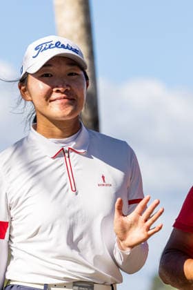 October 3, 2026, Honolulu, Hawaii, USA: YAHUI ZHANG walks into the clubhouse after completing all 18 holes of the 3rd round at the 2026 Lotte Championship at Hoakalei Country Club, Ewa Beach, Hawaii, USA. Honolulu USA - ZUMAm310 20261003_zsp_m310_049 Copyright: xElliotxMilesx