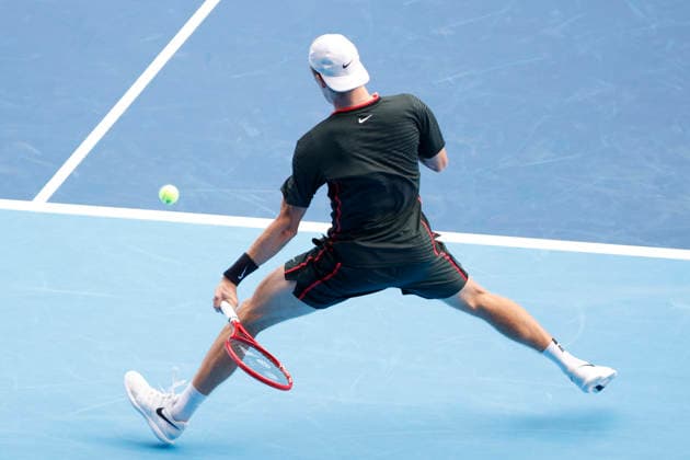 October 4, 2026, Tokyo, Japan: Denis Shapovalov (Canada) returns a shot against Carlos Alcaraz (Spain) during their quarterfinal match at the Kinoshita Group Japan Open Tennis Championships at Ariake Colosseum in Tokyo. Shapovalov suffered an injury, forcing him to retire early in the second set. The tournament runs from September 29 to October 6. Alcaraz won 7-6(3), 2-1 Tokyo Japan - ZUMAm191 20261004_aap_m191_066 Copyright: xRodrigoxReyesxMarinx