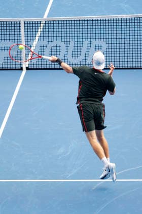 October 4, 2026, Tokyo, Japan: Denis Shapovalov (Canada) serves against Carlos Alcaraz (Spain) during their quarterfinal match at the Kinoshita Group Japan Open Tennis Championships at Ariake Colosseum in Tokyo. Shapovalov suffered an injury, forcing him to retire early in the second set. The tournament runs from September 29 to October 6. Alcaraz won 7-6(3), 2-1 Tokyo Japan - ZUMAm191 20261004_aap_m191_089 Copyright: xRodrigoxReyesxMarinx