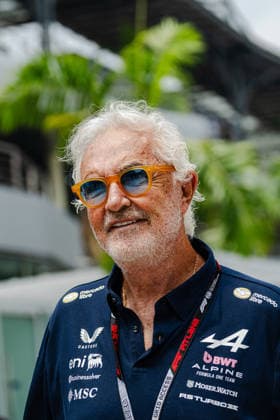 2026 Formula 1 Gulf Air Bahrain Grand Prix - Sepang Flavio Briatore (ITA), Team Principal of BWT Alpine Formula One Team, is seen in the paddock during the 2026 Formula 1 Gulf Air Bahrain Grand Prix in Malaysia at Sepang International Circuit on October 3, 2026. Photo by Tan Jun Da ABACAPRESS.COM Kuala Lumpur Malaysia Copyright: xJunxDaxTan ABACAx