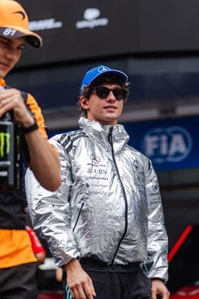 2026 Formula 1 Gulf Air Bahrain Grand Prix - Sepang Andrea Kimi Antonelli (ITA) of Mercedes-AMG PETRONAS Formula One Team is seen during the driver s parade at the 2026 Formula 1 Gulf Air Bahrain Grand Prix in Malaysia at Sepang International Circuit on October 3, 2026. Photo by Tan Jun Da ABACAPRESS.COM Kuala Lumpur Malaysia Copyright: xJunxDaxTan ABACAx