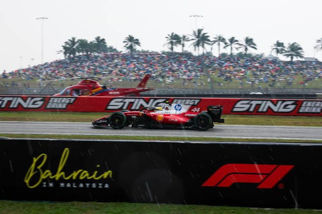 F1 - BAHRAIN GRAND PRIX IN MALAYSIA 2026 44 HAMILTON Lewis (gbr), Scuderia Ferrari SF-26, action during the 2026 Formula 1 Bahrain Grand Prix in Malaysia, 16th round of the 2026 Formula One World Championship, WM, Weltmeisterschaft from October 2 to 4, 2026 on the Sepang International Circuit, in Sepang, Malaysia - SepangMalaysia  Copyright: xANTONINxVINCENTx