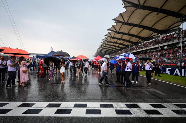 Grid during Raceday of Saturday of Formula 1 Gulf Air Bahrain Grand Prix in Malaysia 2026 at Sepang International Circuit in Sepang, Malaysia. Round 16 of 23 of the 2026 FIA Formula One World Championship, WM, Weltmeisterschaft held October 2-4, 2026. The race was relocated from Bahrain to Malaysia and held at Sepang International Circuit. Formula 1 Gulf Air Bahrain Grand Prix in Malaysia 2026 - Round 16 of 23 - Sepang International Circuit, Sepang, Malaysia F1-2026-R04-BHR