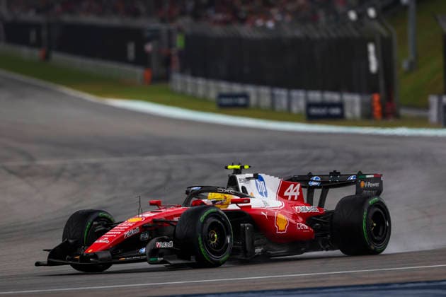 F1 - BAHRAIN GRAND PRIX IN MALAYSIA 2026 44 HAMILTON Lewis (gbr), Scuderia Ferrari SF-26, action during the 2026 Formula 1 Bahrain Grand Prix in Malaysia, 16th round of the 2026 Formula One World Championship, WM, Weltmeisterschaft from October 2 to 4, 2026 on the Sepang International Circuit, in Sepang, Malaysia - SepangMalaysia  Copyright: xANTONINxVINCENTx