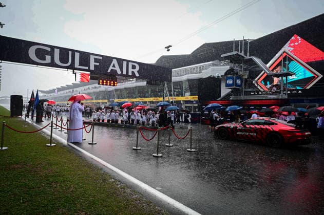 Grid during Raceday of Saturday of Formula 1 Gulf Air Bahrain Grand Prix in Malaysia 2026 at Sepang International Circuit in Sepang, Malaysia. Round 16 of 23 of the 2026 FIA Formula One World Championship, WM, Weltmeisterschaft held October 2-4, 2026. The race was relocated from Bahrain to Malaysia and held at Sepang International Circuit. Formula 1 Gulf Air Bahrain Grand Prix in Malaysia 2026 - Round 16 of 23 - Sepang International Circuit, Sepang, Malaysia F1-2026-R04-BHR