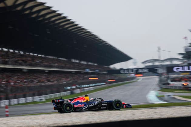 F1 - BAHRAIN GRAND PRIX IN MALAYSIA 2026 03 VERSTAPPEN Max (nld), Red Bull Racing Ford RB22, action during the 2026 Formula 1 Bahrain Grand Prix in Malaysia, 16th round of the 2026 Formula One World Championship, WM, Weltmeisterschaft from October 2 to 4, 2026 on the Sepang International Circuit, in Sepang, Malaysia - SepangMalaysia  Copyright: xXavixBonillax