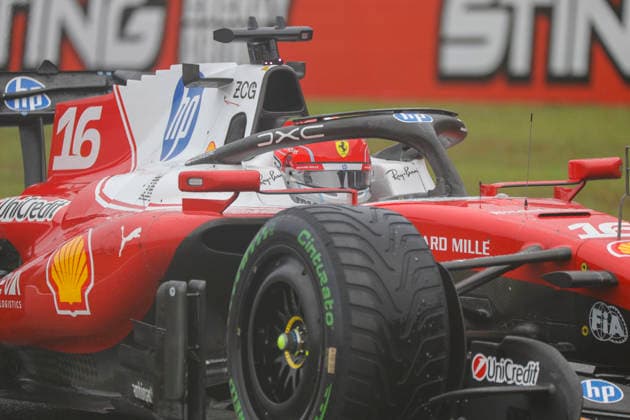 Formula 1 Gulf Air Bahrain Grand Prix in Malaysia 2026 Charles Leclerc (MON), Scuderia Ferrari HP , SF-26, Car 16 during Formula 1 Gulf Air Bahrain Grand Prix in Malaysia 2026 on October 4., 2026 in Sepang International Circuit, Sepang, Malaysia Zsombor Toth Sepang Sepang International Circuit Selangor Malaysia Copyright: xZsomborxTothx