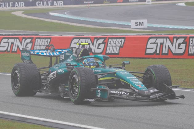 Formula 1 Gulf Air Bahrain Grand Prix in Malaysia 2026 Fernando Alonso (ESP), Aston Martin Aramco Formula One Team , AMR26, Car 14 during Formula 1 Gulf Air Bahrain Grand Prix in Malaysia 2026 on October 4., 2026 in Sepang International Circuit, Sepang, Malaysia Zsombor Toth Sepang Sepang International Circuit Selangor Malaysia Copyright: xZsomborxTothx