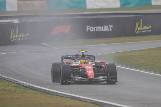 Formula 1 Gulf Air Bahrain Grand Prix in Malaysia 2026 Lewis Hamilton (GBR), Scuderia Ferrari HP , SF-26, Car 44 during Formula 1 Gulf Air Bahrain Grand Prix in Malaysia 2026 on October 4., 2026 in Sepang International Circuit, Sepang, Malaysia Zsombor Toth Sepang Sepang International Circuit Selangor Malaysia Copyright: xZsomborxTothx