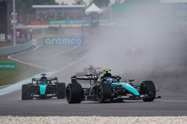 F1 - BAHRAIN GRAND PRIX IN MALAYSIA 2026 12 KIMI ANTONELLI Andrea (ita), Mercedes AMG F1 Team W17, action during the 2026 Formula 1 Bahrain Grand Prix in Malaysia, 16th round of the 2026 Formula One World Championship, WM, Weltmeisterschaft from October 2 to 4, 2026 on the Sepang International Circuit, in Sepang, Malaysia - SepangMalaysia  Copyright: xXavixBonillax