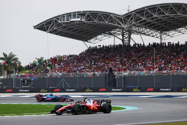 F1 - BAHRAIN GRAND PRIX IN MALAYSIA 2026 16 LECLERC Charles (mco), Scuderia Ferrari SF-26, action during the 2026 Formula 1 Bahrain Grand Prix in Malaysia, 16th round of the 2026 Formula One World Championship, WM, Weltmeisterschaft from October 2 to 4, 2026 on the Sepang International Circuit, in Sepang, Malaysia - SepangMalaysia  Copyright: xANTONINxVINCENTx
