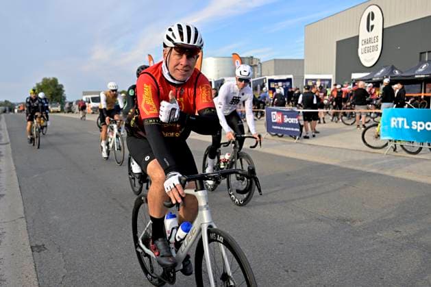 Cycling and Coffee - Lotto Intermarche - Charles Liegeois THIMISTER, BELGIUM - OCTOBER 04 : Illustration picture during the Cycling and Coffee - Lotto Intermarche - Charles Liegeois Fan Day on October 4, 2026 in Thimister, Belgium, 04 10 2026 ( Thimister Belgium  Copyright: xSesx
