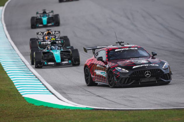 F1 - BAHRAIN GRAND PRIX IN MALAYSIA 2026 Safety car during the 2026 Formula 1 Bahrain Grand Prix in Malaysia, 16th round of the 2026 Formula One World Championship, WM, Weltmeisterschaft from October 2 to 4, 2026 on the Sepang International Circuit, in Sepang, Malaysia - SepangMalaysia  Copyright: xXavixBonillax