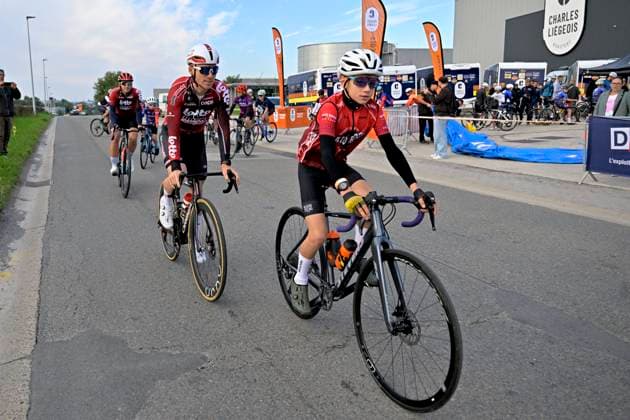 Cycling and Coffee - Lotto Intermarche - Charles Liegeois THIMISTER, BELGIUM - OCTOBER 04 : Illustration picture during the Cycling and Coffee - Lotto Intermarche - Charles Liegeois Fan Day on October 4, 2026 in Thimister, Belgium, 04 10 2026 ( Thimister Belgium  Copyright: xSesx