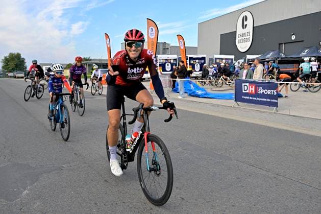 Cycling and Coffee - Lotto Intermarche - Charles Liegeois THIMISTER, BELGIUM - OCTOBER 04 : Illustration picture during the Cycling and Coffee - Lotto Intermarche - Charles Liegeois Fan Day on October 4, 2026 in Thimister, Belgium, 04 10 2026 ( Thimister Belgium  Copyright: xSesx