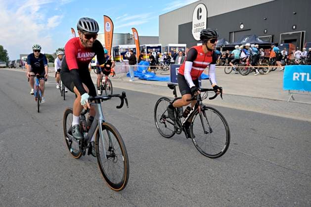 Cycling and Coffee - Lotto Intermarche - Charles Liegeois THIMISTER, BELGIUM - OCTOBER 04 : Illustration picture during the Cycling and Coffee - Lotto Intermarche - Charles Liegeois Fan Day on October 4, 2026 in Thimister, Belgium, 04 10 2026 ( Thimister Belgium  Copyright: xSesx