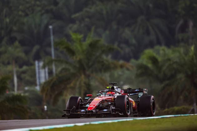F1 - BAHRAIN GRAND PRIX IN MALAYSIA 2026 16 LECLERC Charles (mco), Scuderia Ferrari SF-26, action during the 2026 Formula 1 Bahrain Grand Prix in Malaysia, 16th round of the 2026 Formula One World Championship, WM, Weltmeisterschaft from October 2 to 4, 2026 on the Sepang International Circuit, in Sepang, Malaysia - SepangMalaysia  Copyright: xANTONINxVINCENTx