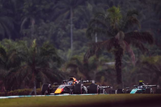 F1 - BAHRAIN GRAND PRIX IN MALAYSIA 2026 03 VERSTAPPEN Max (nld), Red Bull Racing Ford RB22, action during the 2026 Formula 1 Bahrain Grand Prix in Malaysia, 16th round of the 2026 Formula One World Championship, WM, Weltmeisterschaft from October 2 to 4, 2026 on the Sepang International Circuit, in Sepang, Malaysia - SepangMalaysia  Copyright: xANTONINxVINCENTx