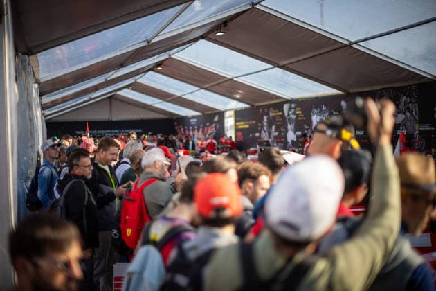 MOTORSPORTS - Classic Cars - ITALIAN HISTORIC GRAND PRIX Photo by IPA ABACAPRESS.COM89290062 - Public Fans Supporters during the Historic Italian Grand Prix, Mugello (FI), October 2–4, 2026. Barberino del Mugello Italy  Copyright: xIPAxSport ABACAx