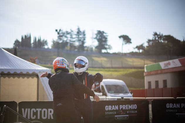 MOTORSPORTS - Classic Cars - ITALIAN HISTORIC GRAND PRIX Photo by IPA ABACAPRESS.COM89290050 - Historic Formula Junior Parc Ferme during the Historic Italian Grand Prix, Mugello (FI), October 2–4, 2026. Barberino del Mugello Italy  Copyright: xIPAxSport ABACAx
