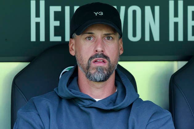 Hannover 96 coach Sandro Wagner looks disappointed during the friendly match between Hannover 96 and SC Verl, Heinz von Heiden Arena on October 3, 2026, in Hannover, Germany. Photo by Marco Steinbrenner, DeFodi Images. Coach Sandro Wagner of Hannover 96 looks dejected during the friendly match between Hannover 96 and SC Verl at Heinz von Heiden Arena on October 3, 2026 in Hannover, Germany. Photo by Marco Steinbrenner, DeFodi Images. Photo by Marco Steinbrenner, DeFodi Images