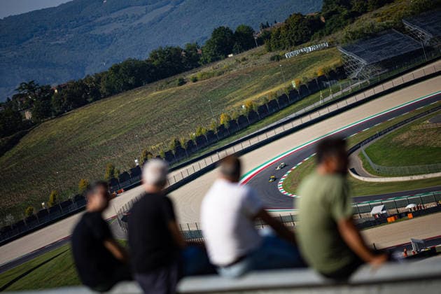 IPA89290455 - Masters Racing Legends class car, during the Historic Italian Grand Prix, Mugello (FI), October 2–4, 2026.  Copyright: xFedericoxBasile IPAxSportx xx IPA89290455