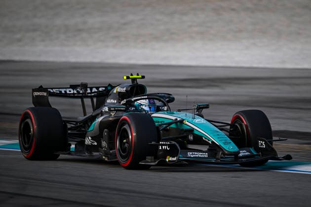 F1 - BAHRAIN GRAND PRIX IN MALAYSIA 2026 12 KIMI ANTONELLI Andrea (ita), Mercedes AMG F1 Team W17, action during the 2026 Formula 1 Bahrain Grand Prix in Malaysia, 16th round of the 2026 Formula One World Championship, WM, Weltmeisterschaft from October 2 to 4, 2026 on the Sepang International Circuit, in Sepang, Malaysia - SepangMalaysia  Copyright: xALBERTOxVIMERCATIx