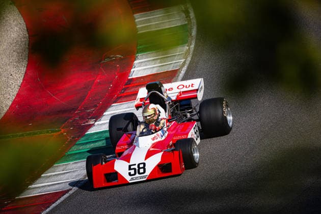 IPA89290463 - Masters Racing Legends class car, during the Historic Italian Grand Prix, Mugello (FI), October 2–4, 2026.  Copyright: xFedericoxBasile IPAxSportx xx IPA89290463