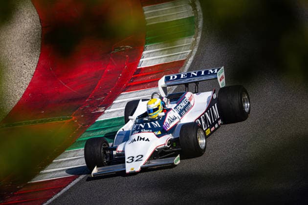 IPA89290475 - Masters Racing Legends class car, during the Historic Italian Grand Prix, Mugello (FI), October 2–4, 2026.  Copyright: xFedericoxBasile IPAxSportx xx IPA89290475