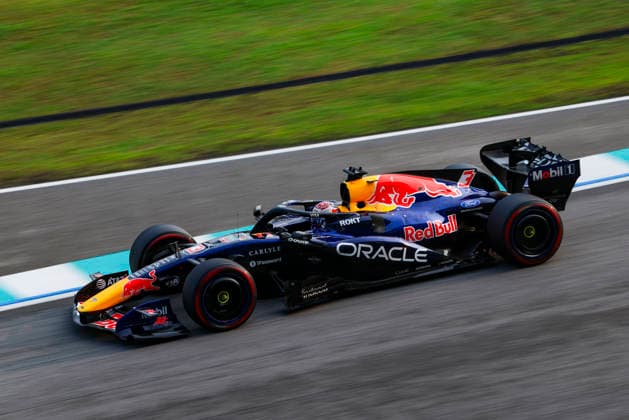 F1 - BAHRAIN GRAND PRIX IN MALAYSIA 2026 03 VERSTAPPEN Max (nld), Red Bull Racing Ford RB22, action during the 2026 Formula 1 Bahrain Grand Prix in Malaysia, 16th round of the 2026 Formula One World Championship, WM, Weltmeisterschaft from October 2 to 4, 2026 on the Sepang International Circuit, in Sepang, Malaysia - SepangMalaysia  Copyright: xANTONINxVINCENTx