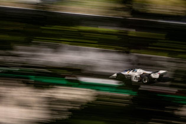 IPA89290476 - Masters Racing Legends class car, during the Historic Italian Grand Prix, Mugello (FI), October 2–4, 2026.  Copyright: xFedericoxBasile IPAxSportx xx IPA89290476
