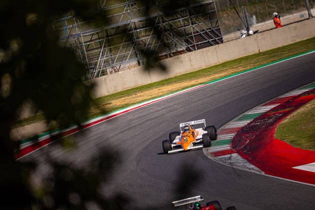 IPA89290484 - Masters Racing Legends class car, during the Historic Italian Grand Prix, Mugello (FI), October 2–4, 2026.  Copyright: xFedericoxBasile IPAxSportx xx IPA89290484